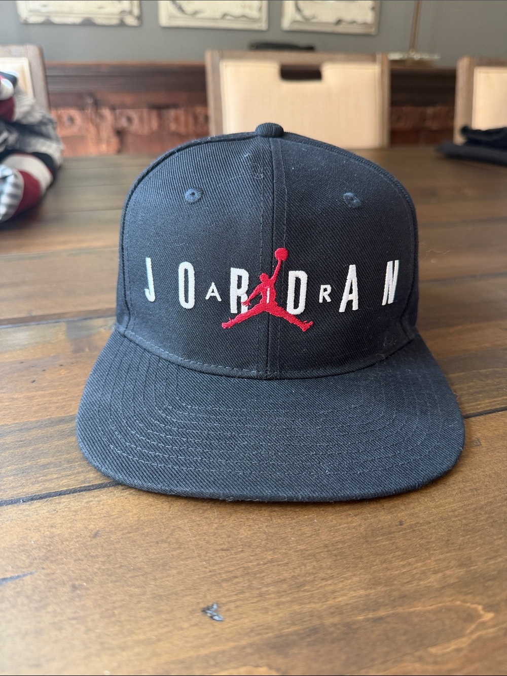 Jordan Youth Black Snapback Hat